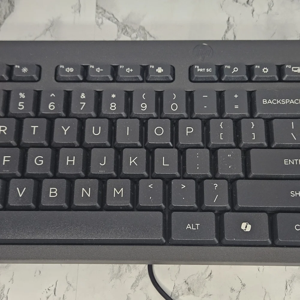 HP 125 Wired Keyboard.
